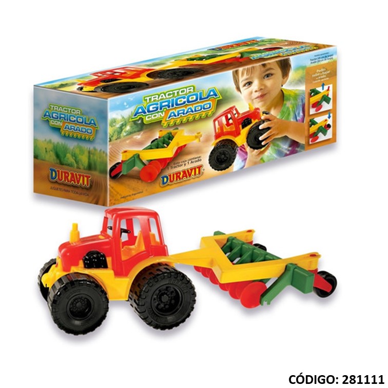 Juegos duravit tractor chico+arado.652