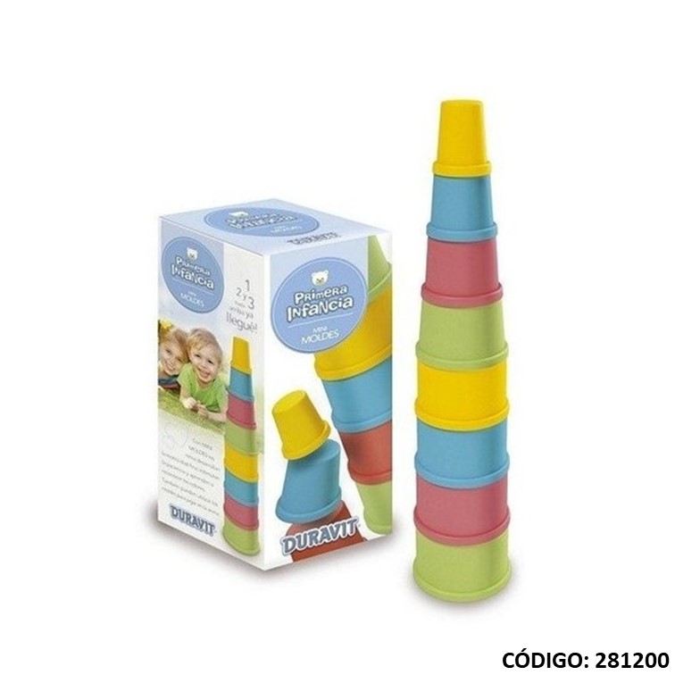 Juegos duravit balde torres mini 658