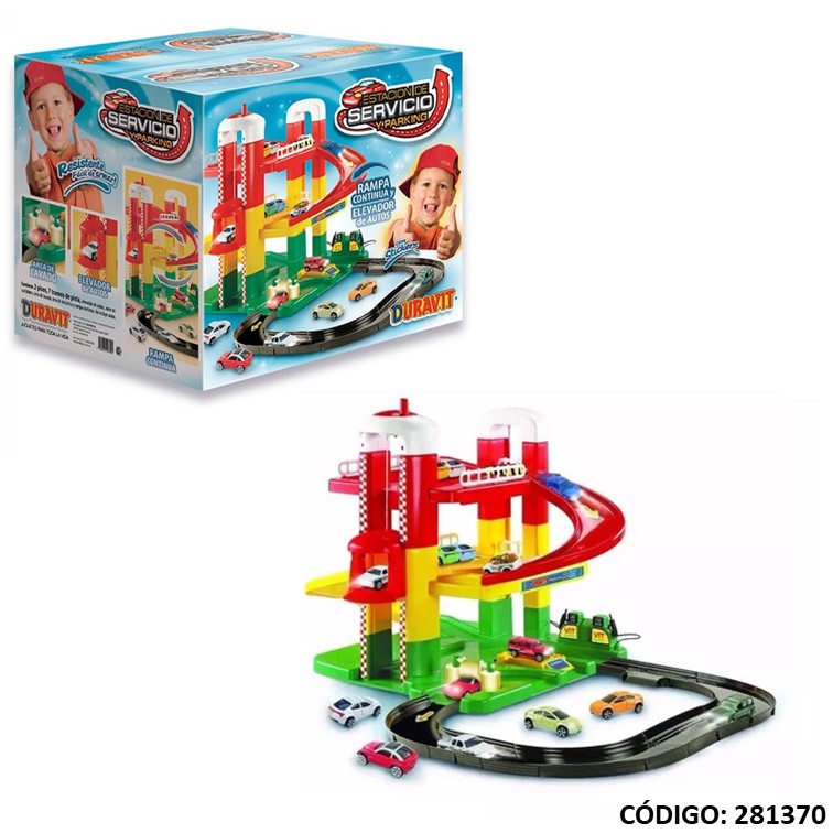 Juegos duravit estac. servic. 2 rampas 699