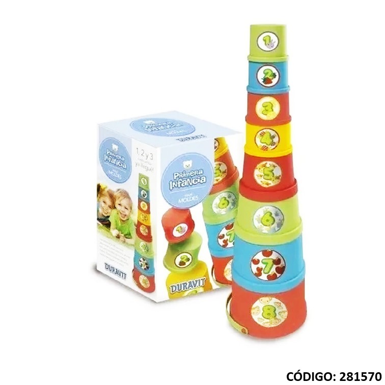 Juegos duravit torre m. moldes 657