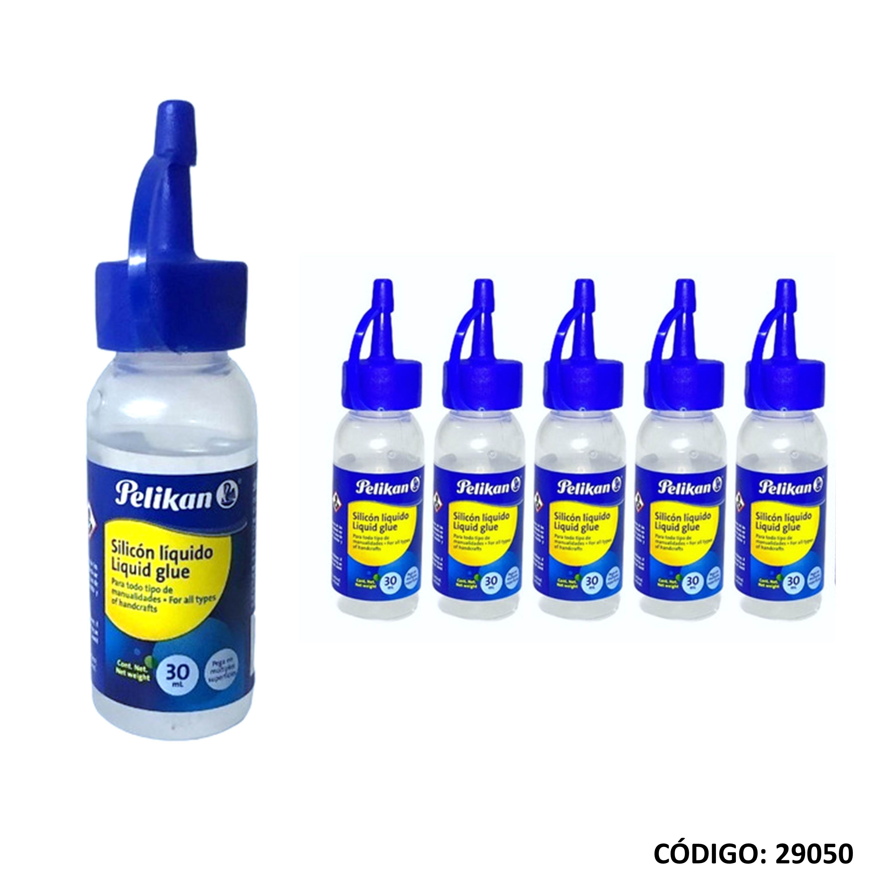 Adhesivo silicona líquido pelikan 30ml