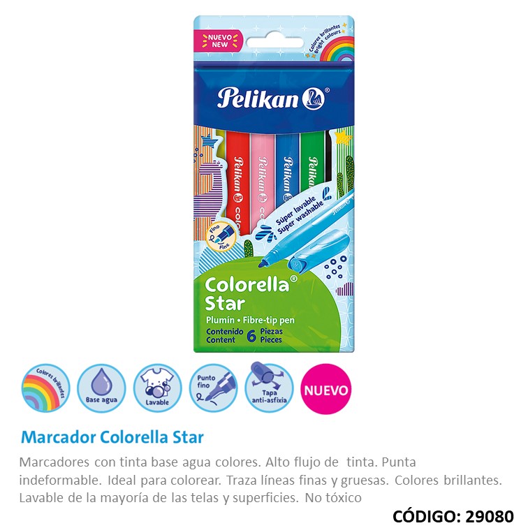 Fibra pelikan colorella star