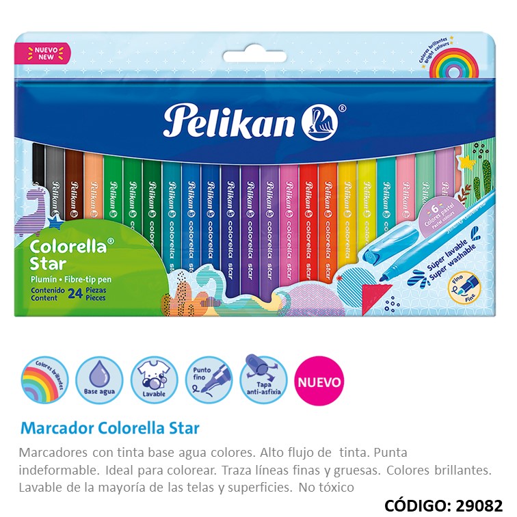 Fibra pelikan colorella star