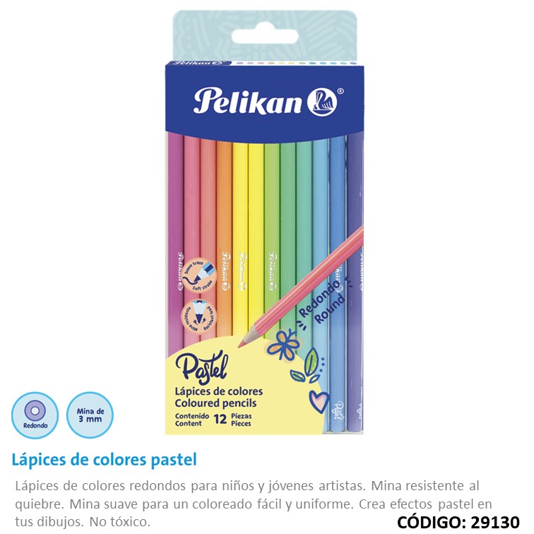 Lapiz/color pelikan pastel