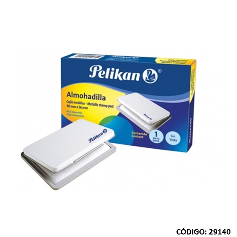 Almohadilla pelikan metal 56x90mm