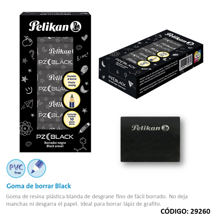 Goma pelikan pz-black