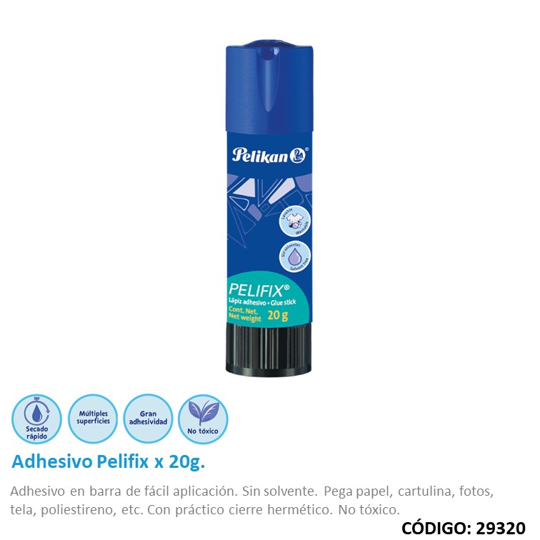 Adhesivo en barra pelifix 20 g