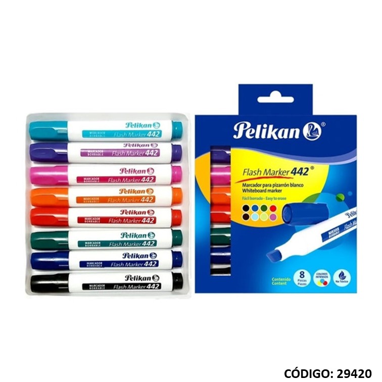 Marcador pelikan pizarra 442 surtido