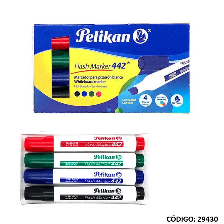 Marcador pelikan pizarra 442 surtido