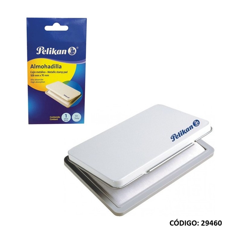 Almohadilla pelikan metal 109x70mm