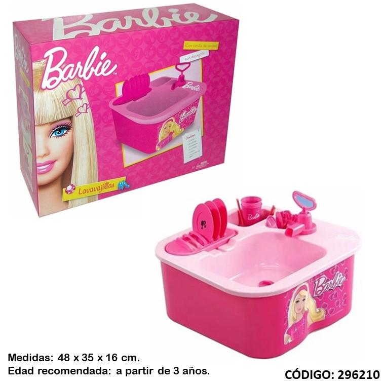 Juegos mini play lavavajillas barbie 170
