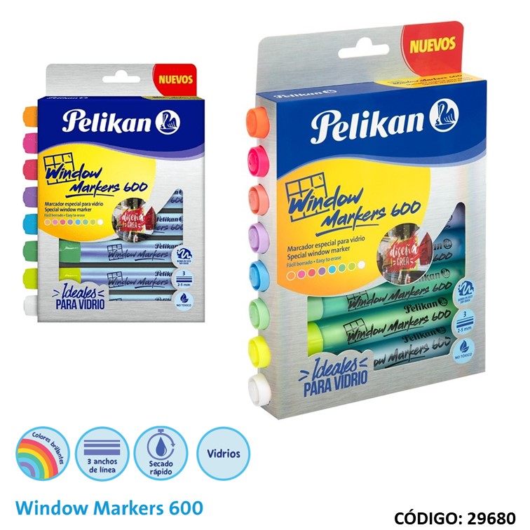 Marcador pelikan window 600