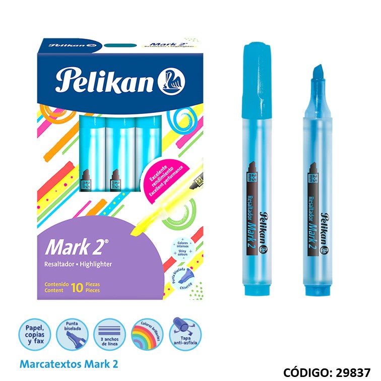 Resaltador pelikan mark2 celeste