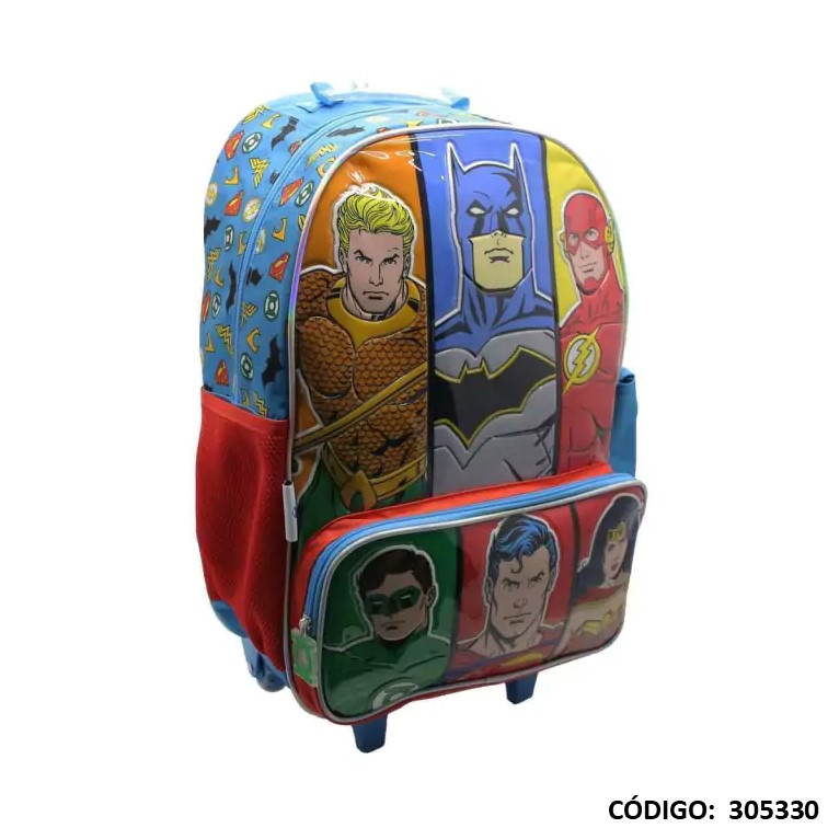Mochila carro cresko 18"" l. justicia