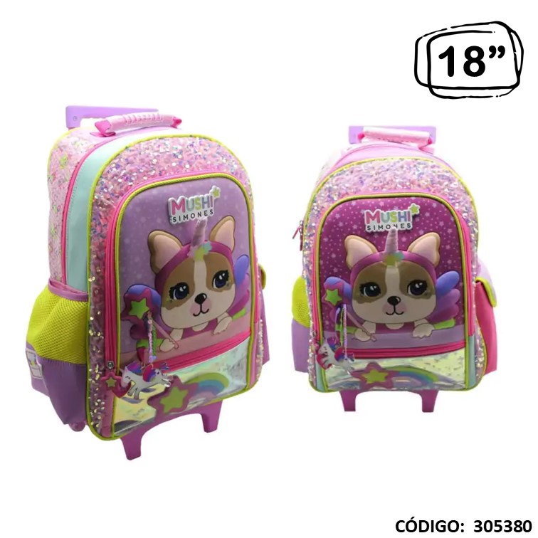 Mochila carro cresko 18"" simones