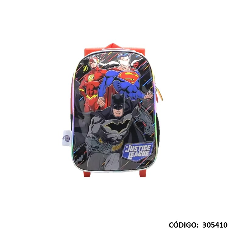 Mochila carro jardín cresko 12"" l. justicia