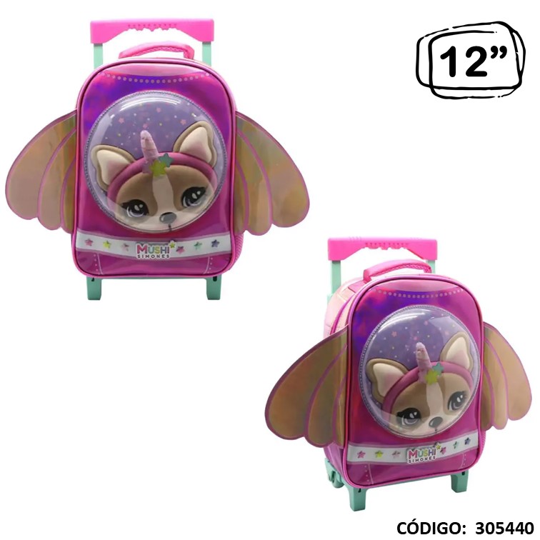 Mochila carro jardín cresko 12"" simones