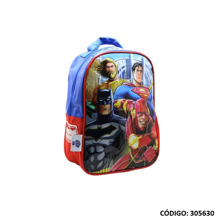Mochila jardín cresko 12"" l. justicia