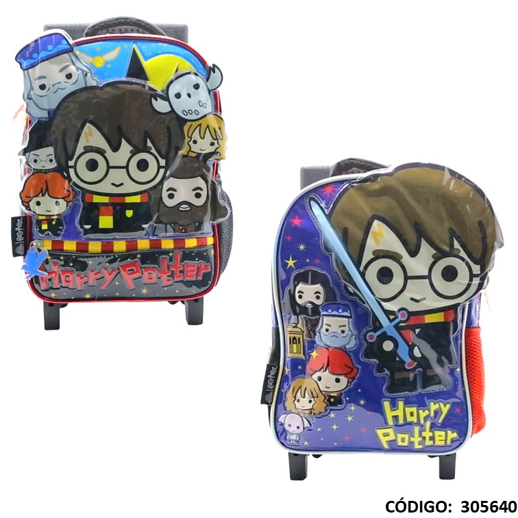 Mochila carro jardín cresko 12"" h. potter hp298/9