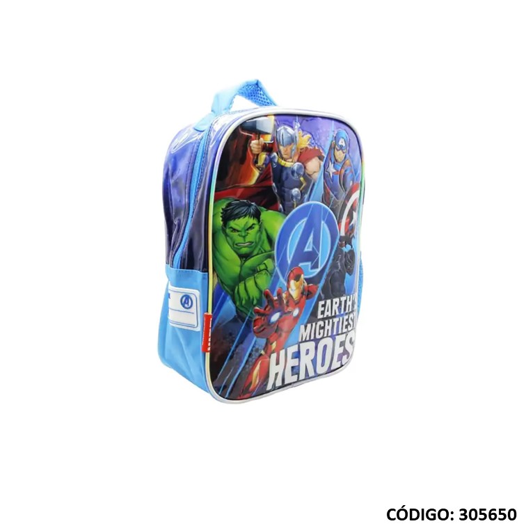 Mochila jardín cresko 12"" avengers