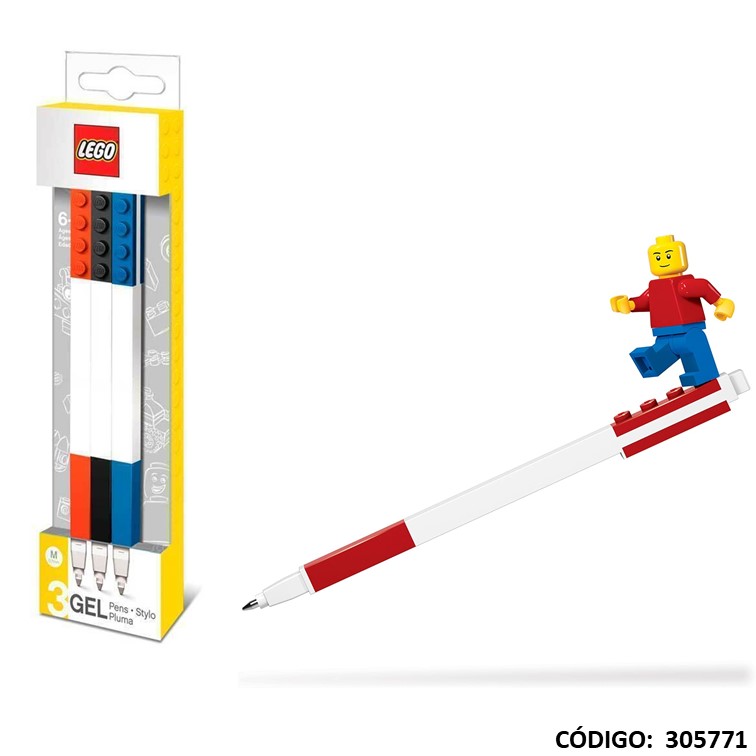 Fantasía boligrafo gel lego