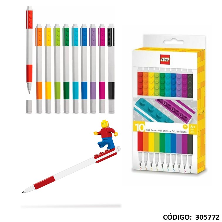 Fantasía boligrafo gel lego