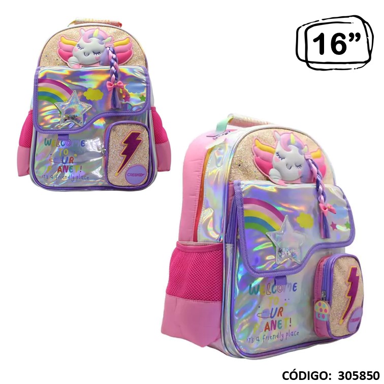 Mochila cresko 16"" tornasol