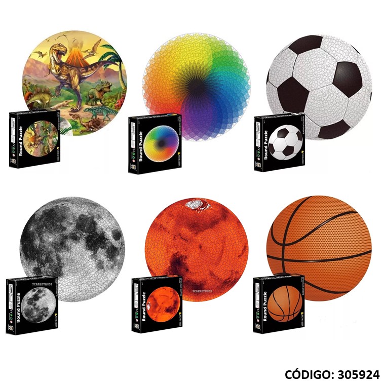 Juegos cresko puzzle circular 1000 piezas