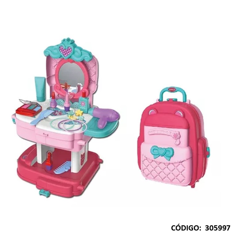 Juegos cresko mochila maquillaje
