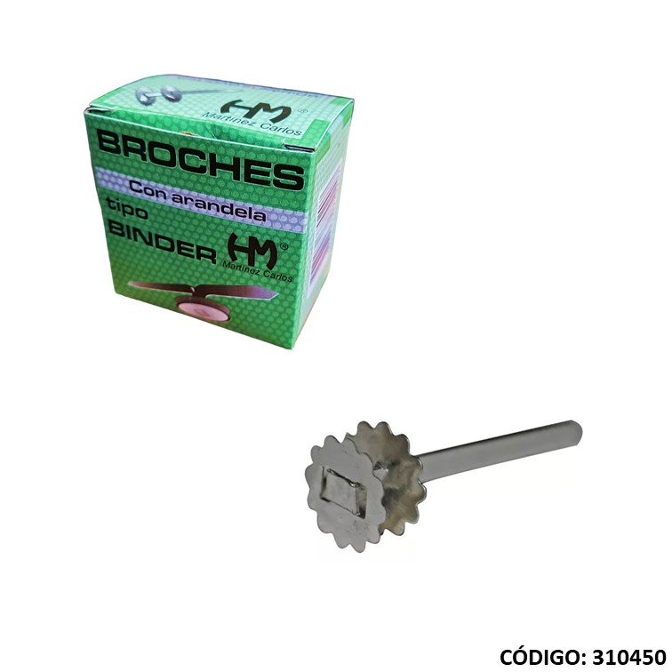 Broches binder nº 645 31mm