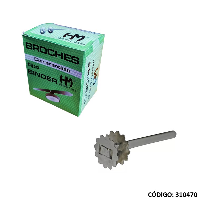 Broches binder nº 647 44mm