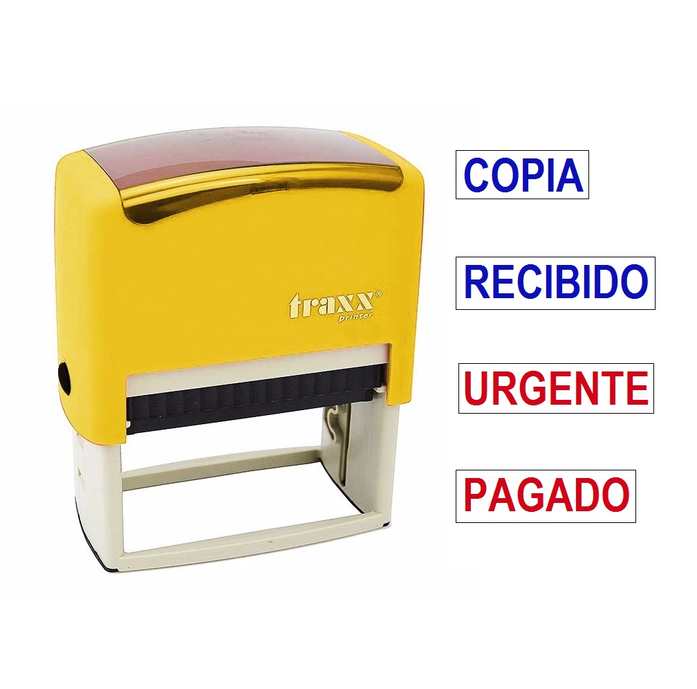Sello automatico traxx c/texto