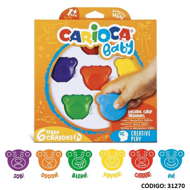 Lapiz/pasta carioca baby teddy