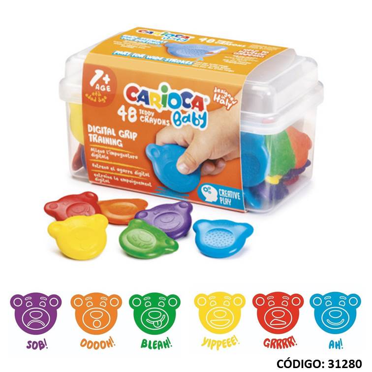 Lapiz/pasta carioca baby teddy