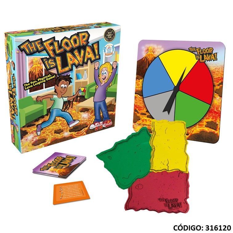 Juegos tapi el piso es lava