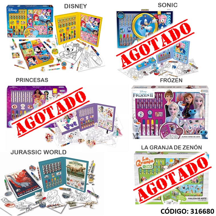 Set tapi valija de arte licencia