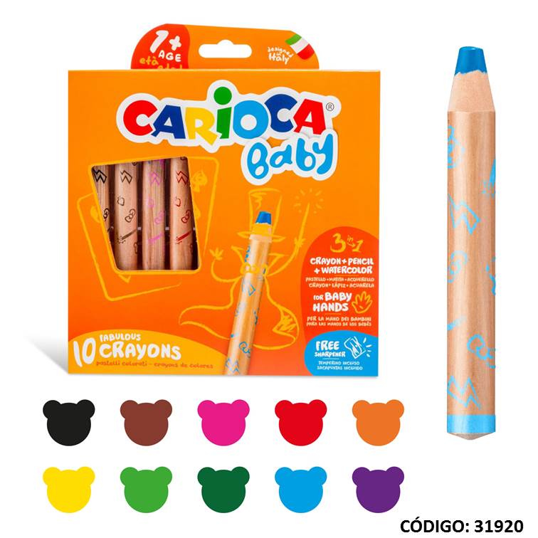 Lapiz/pasta carioca baby