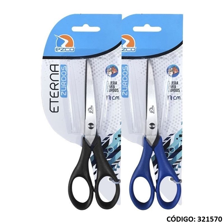 Tijera ezco eterna 17cm. p/zurdos