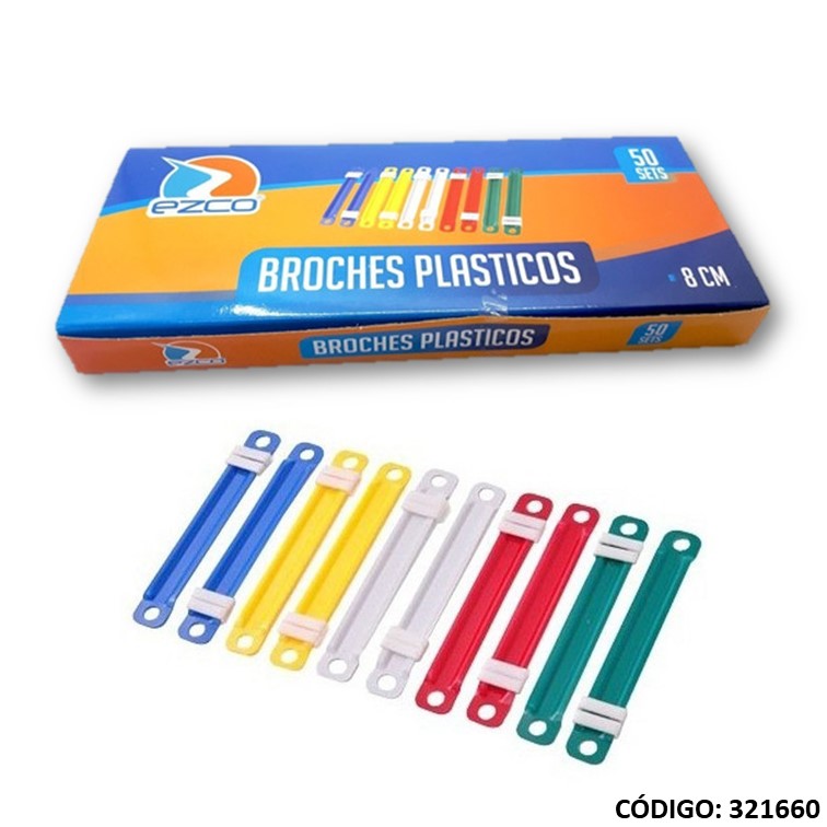 Broches nepaco plastico