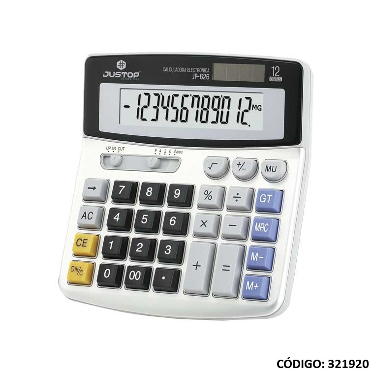 Calculadora justop jp-626 (12d)