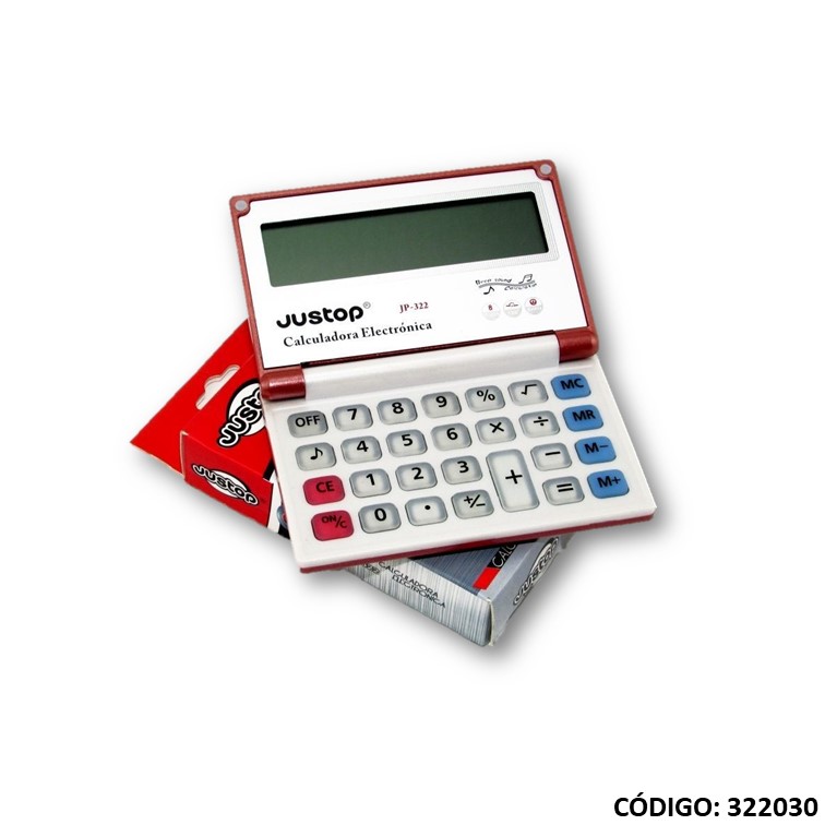Calculadora justop jp-322 (8d)