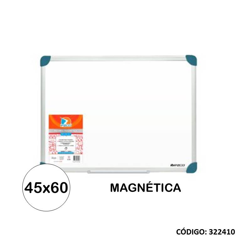 Pizarra magnetica 45x60cm. ezco alum