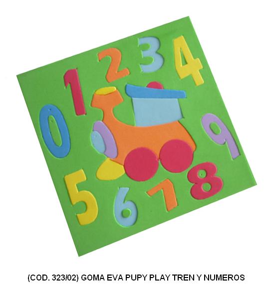 Goma-eva p. play puzzle 20x20 c/nro