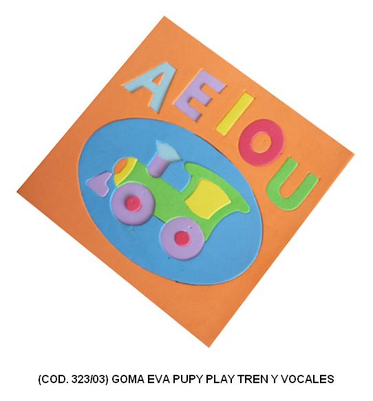 Goma-eva p. play puzzle 20x20 c/vocal 303