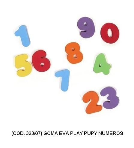 Goma-eva p. play numeros x30