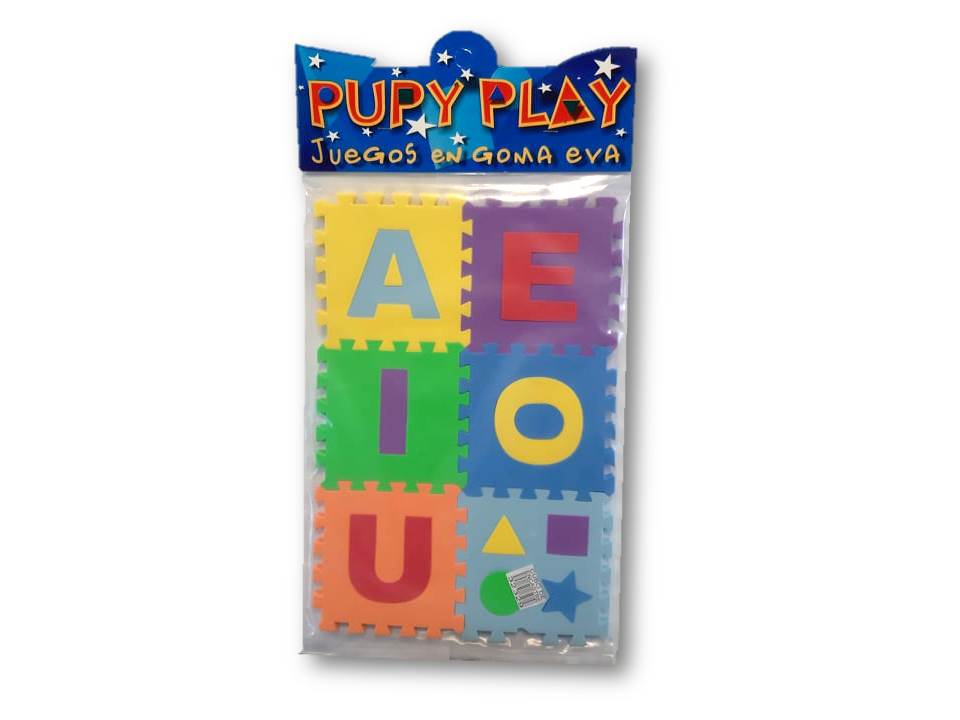 Goma-eva p. play cubo encastr. c/vocal 329