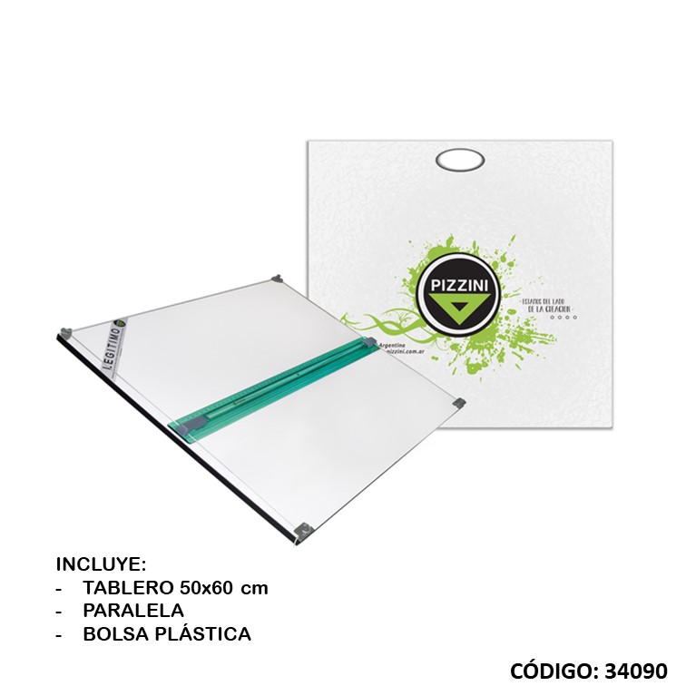 Tablero 50x60 c/paral. y bolsa