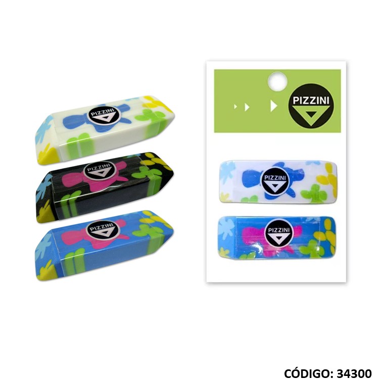 Fantasía goma pizzini fant. colores surtido