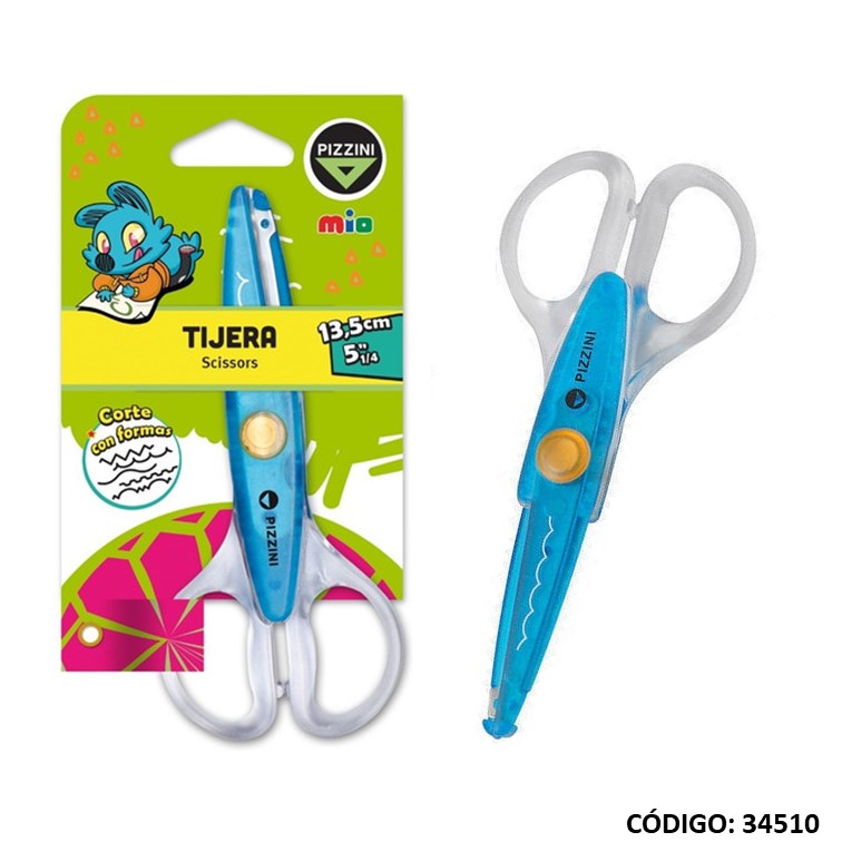 Tijera pizzini c/formas varias ps80c