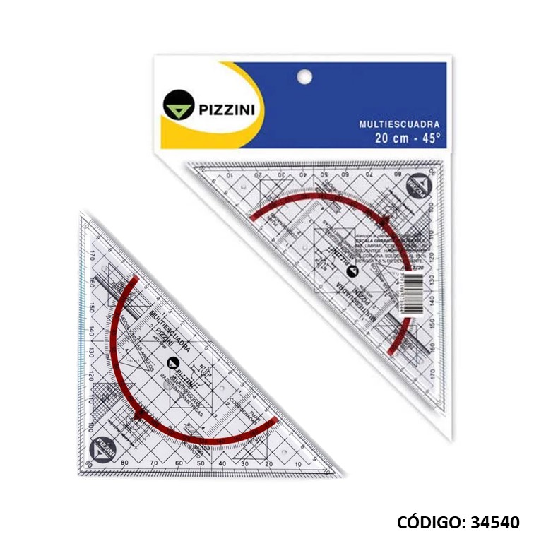 Escua pizzini multiescuadra 3730